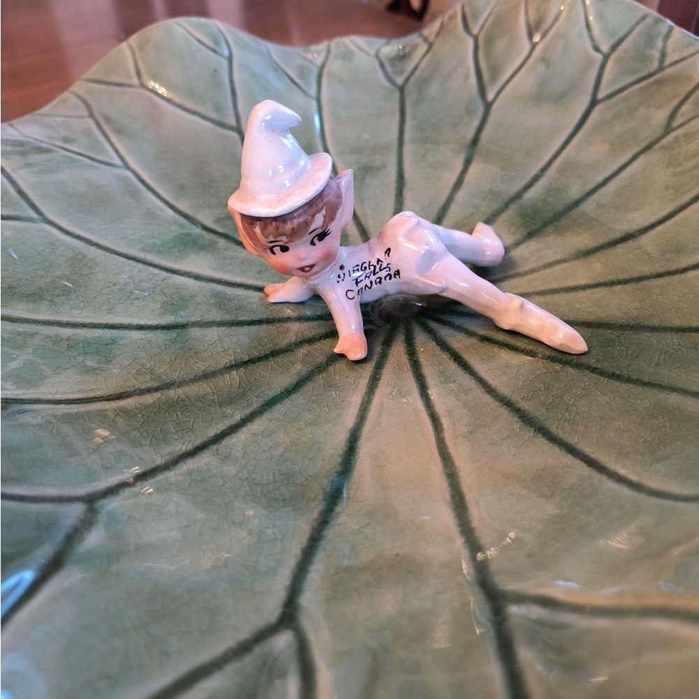 Vintage Ceramic Elf Figurines - Picture 4 of 4